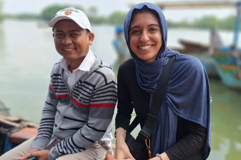 Aris Marfai and Farah El-Shayeb