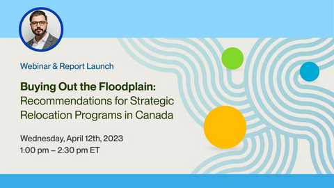 Jason Thistlethwaite, webinar promotion for "Buying out the Floodplain" report