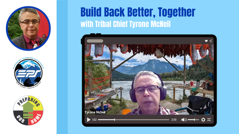 Tyrone McNeil presents on "Build Back Better, Together"