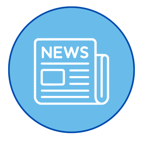 Icon of a newspaper