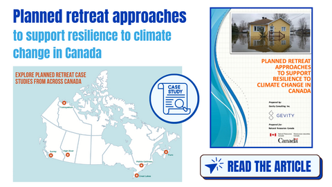 Planned retreat banner