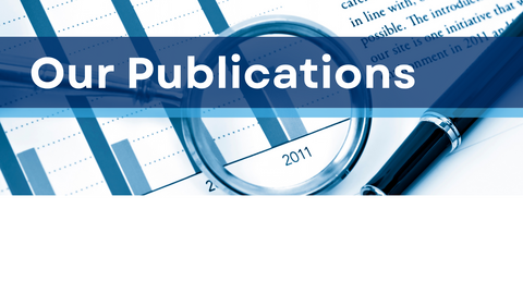 Graph with text "Our publications"