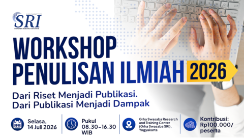 Promotional poster written in Indonesian, details in text