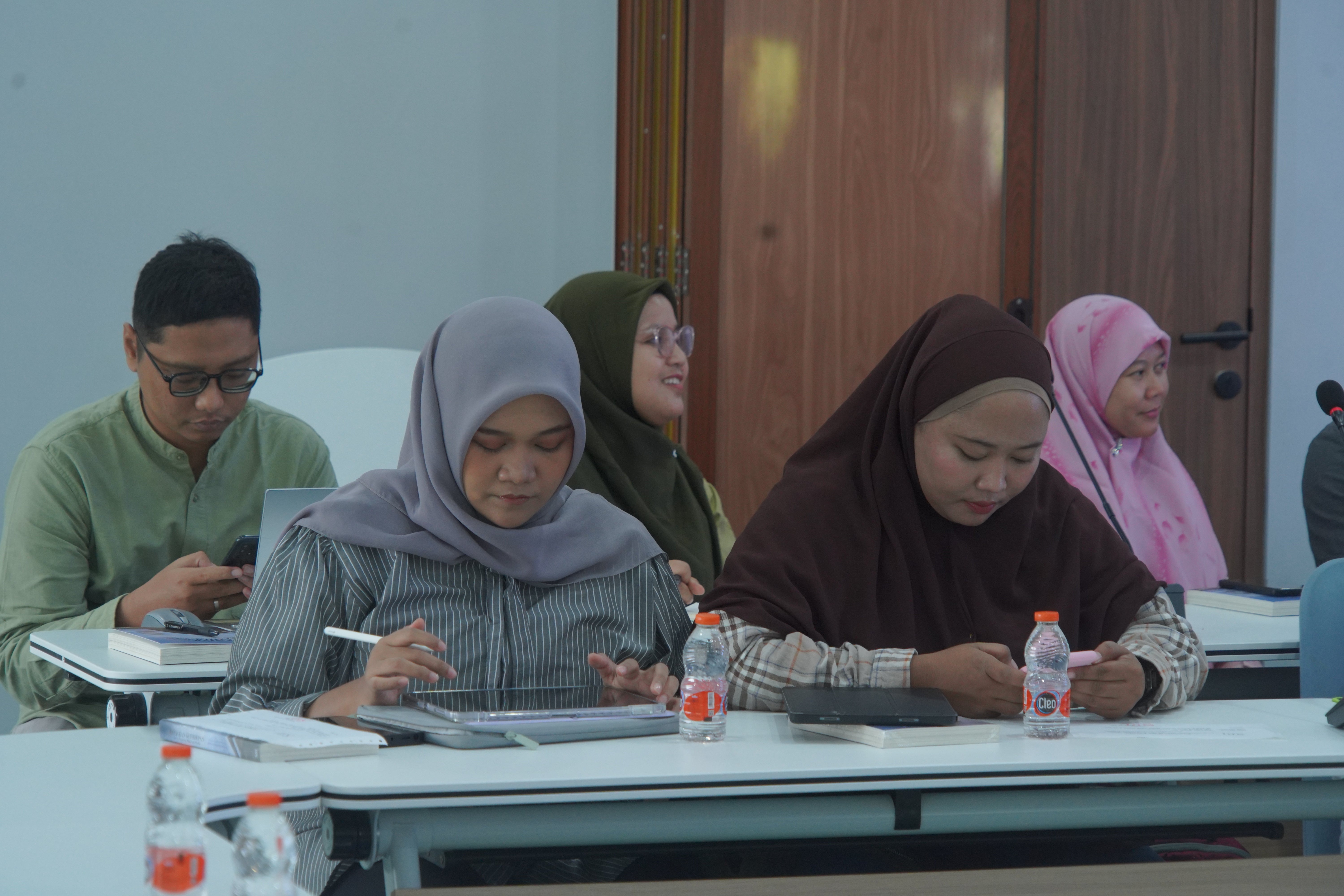 People at a workshop