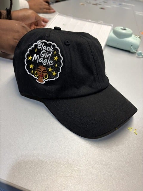 Black Girl Magic Hat Photo