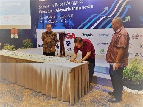 Denpasar, Bali 27th October 2017 - During the annual PAI (Society of Actuaries of Indonesia) Conference