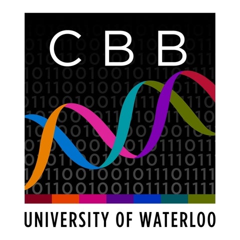 Centre for Bioengineering and Biotechnology logo with University of Waterloo wordmark underneath