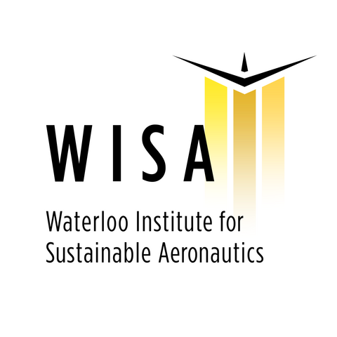 Waterloo Institute for Sustainable Aeronautics (WISA) logo