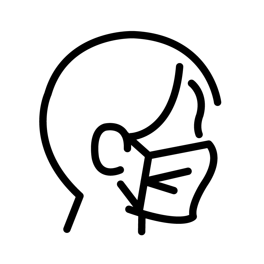 Mask guidelines icon