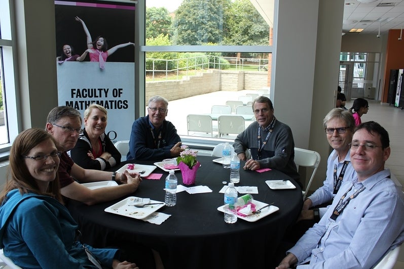 another group of people at a table