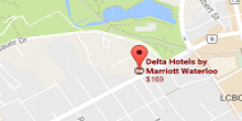 Delta Hotels location on a map