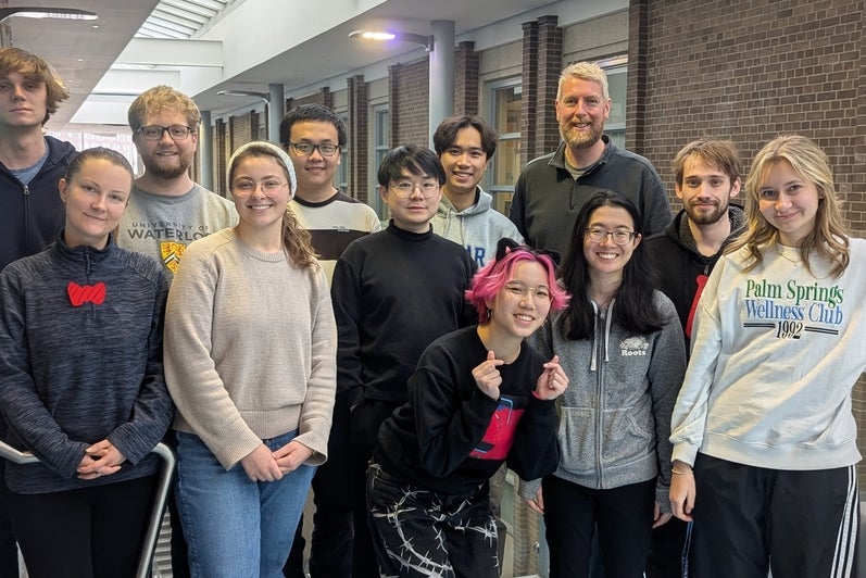 Schipper Group (left to right): David, Mila, Riley, Rachel, Jincheng, Gigi, Myles, Elita, Derek, Nicole, Ryan, Victoria