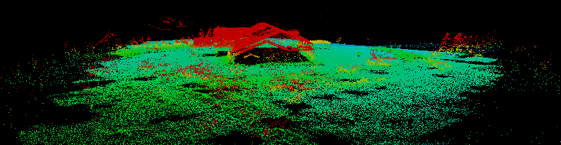 Point Cloud Data on FugroViewer