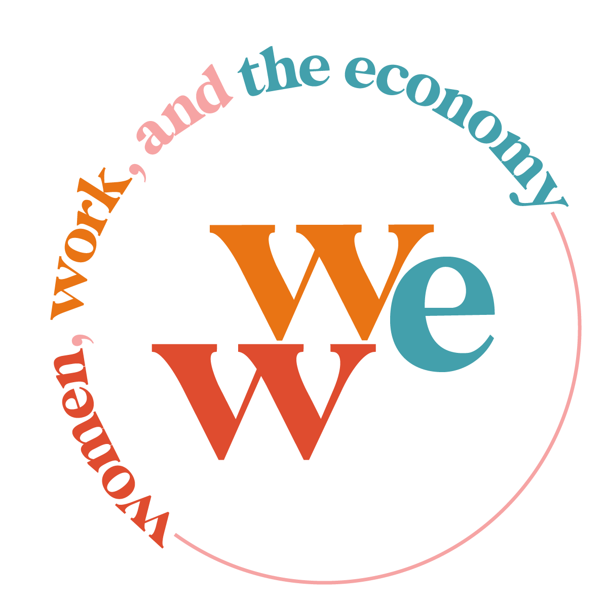 women work and the economy logo