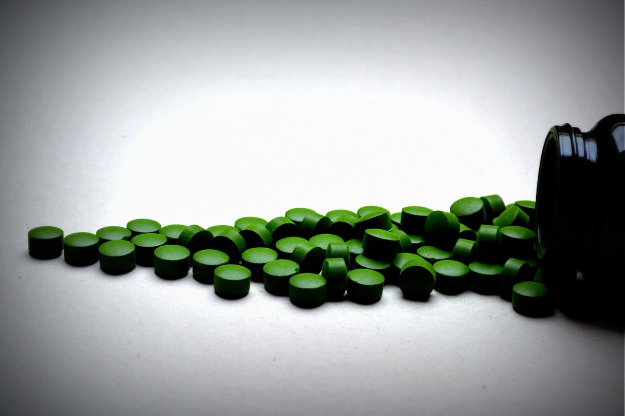 picture of green pills