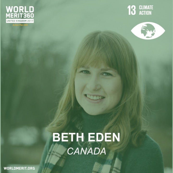 Beth Eden, Canada, SDG 13 Climate Action, World Merit 360