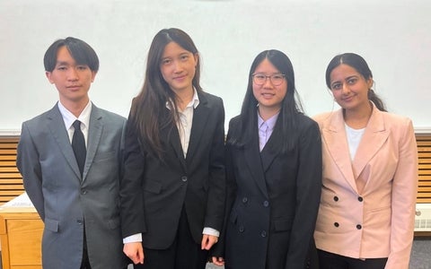 Kevin, Grace, Katie and Avika