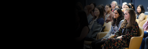 An audience watches the panel at the 2024 Women in Accounting and Finance night.