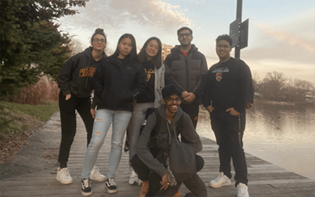 Serena, Sukhbirl, Amy, Jake, Jeyanth and Haneen, AFM