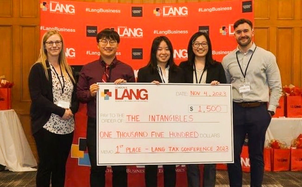 Lang Tax Conference Team for fall 2023