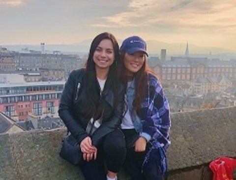 Bianca and Tiffany in Scotland