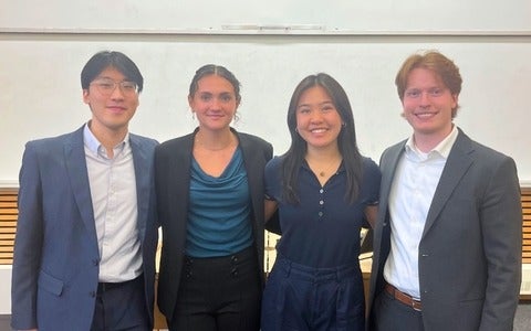 John, Jaiden, Vanie and Joel