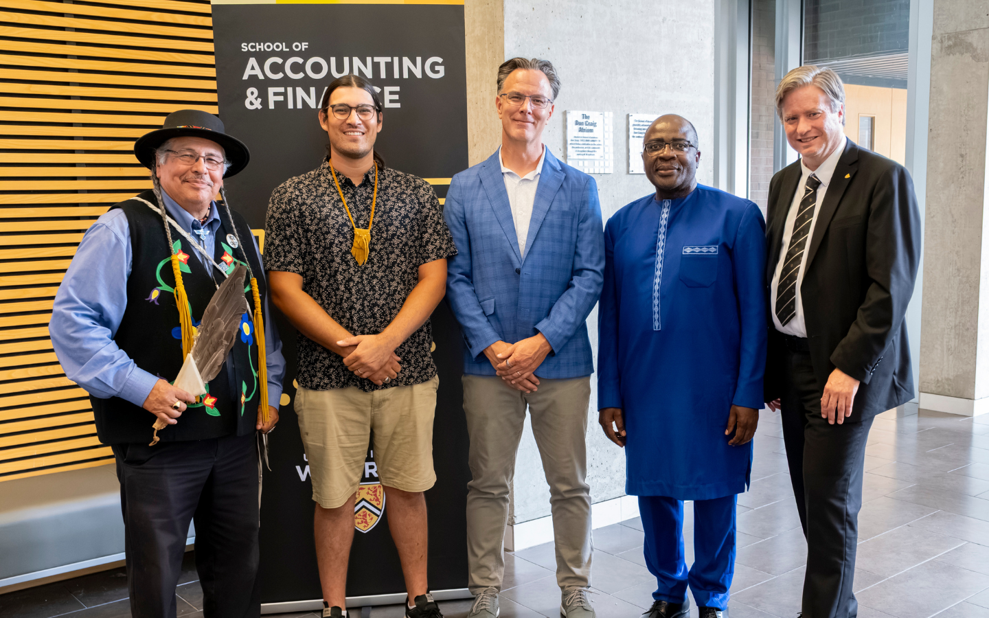 Elder Henry, Kyle Jodicke, Blake Phillips, Alexie Tcheuyap and Bill Rosehart
