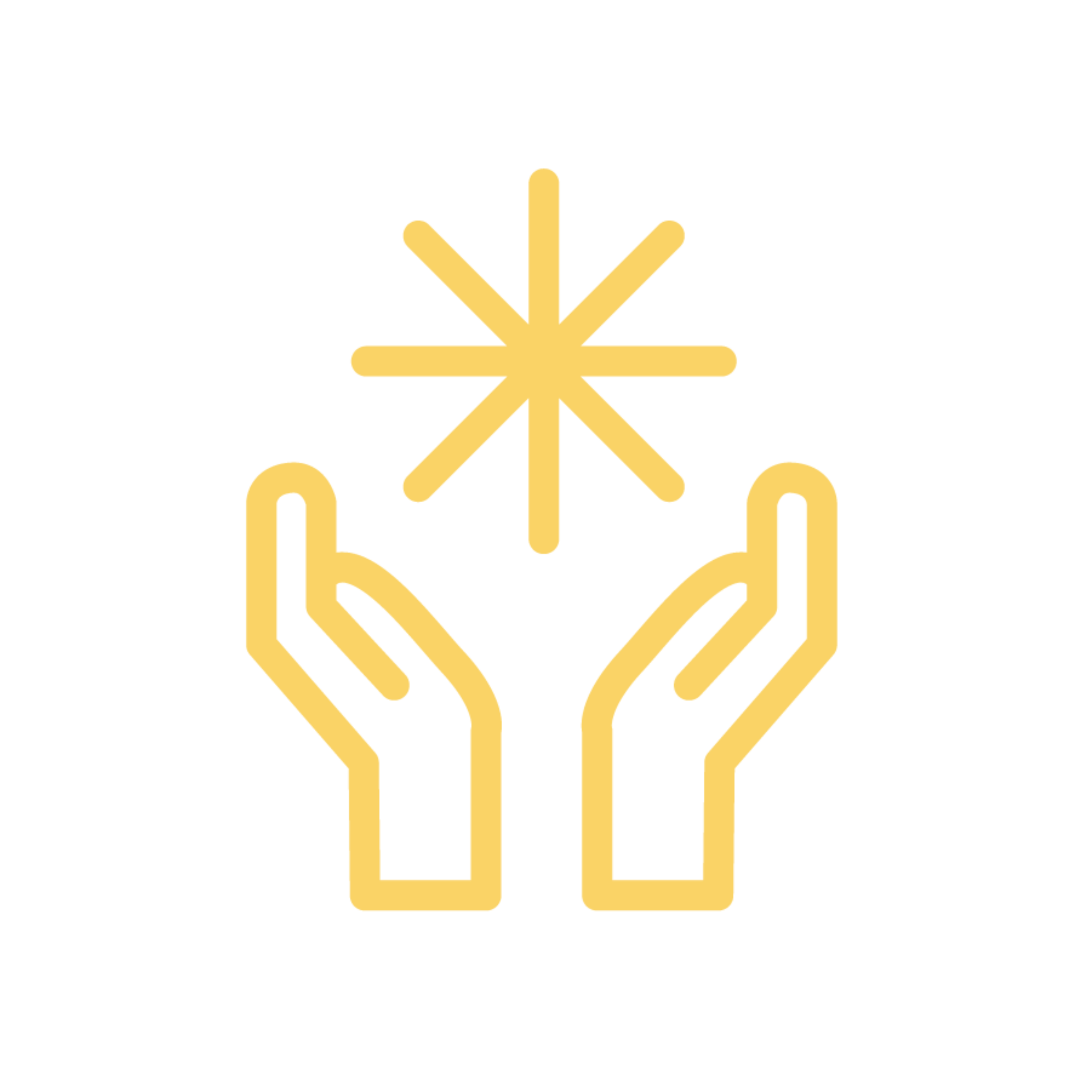 hands holding a star