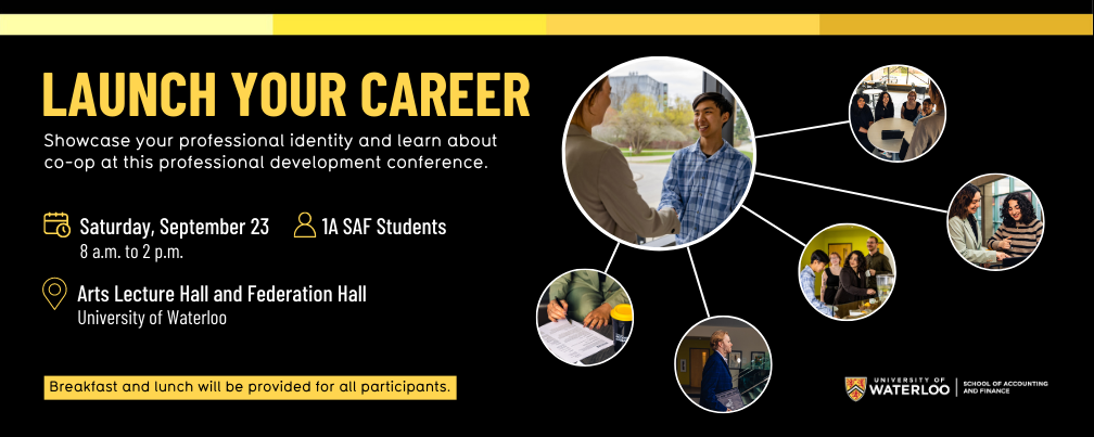 Launch your career, September 23, 8 a.m. to 2 p.m.