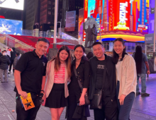 Kieng, Ella, Kelly, Kyle, and Amery team photo