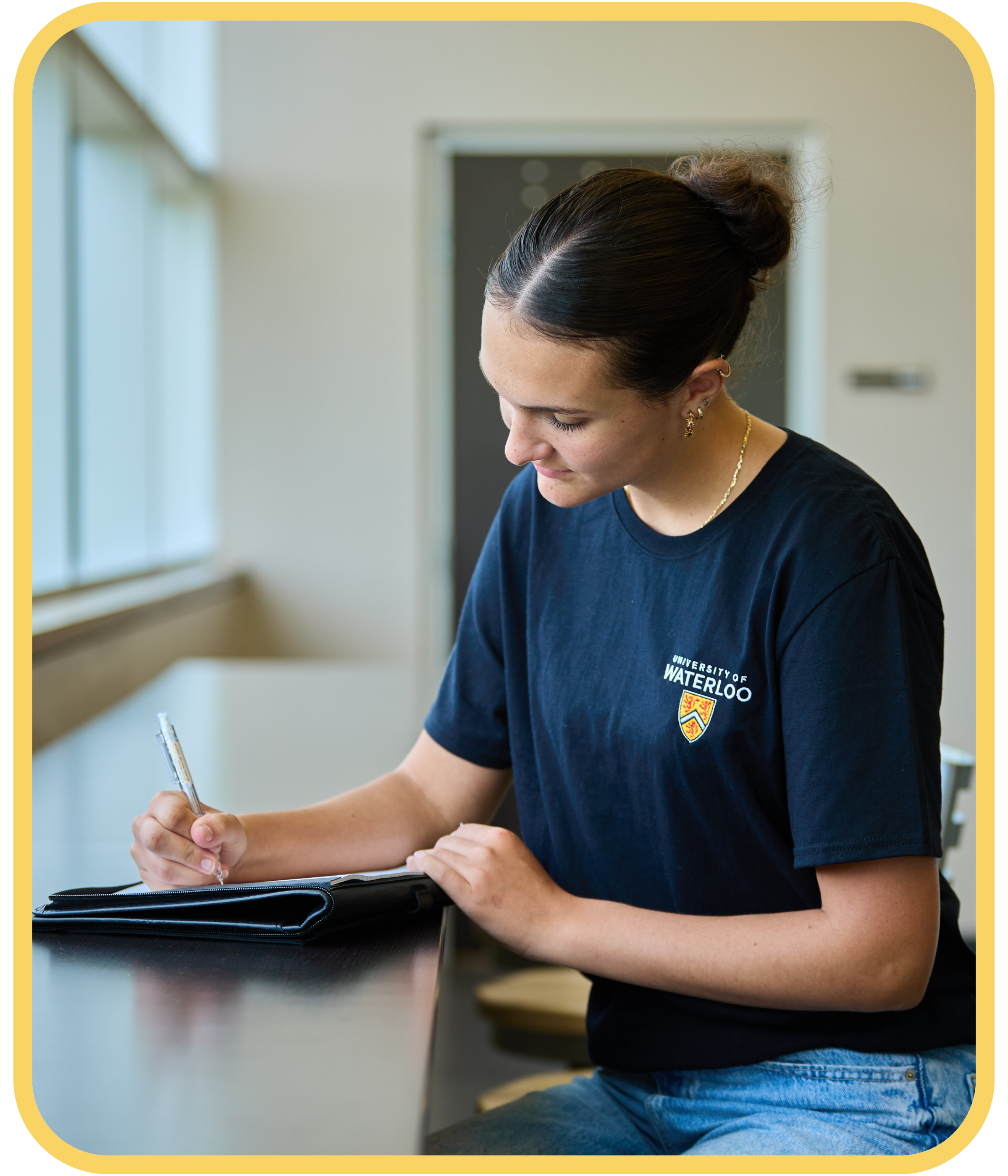 women studying