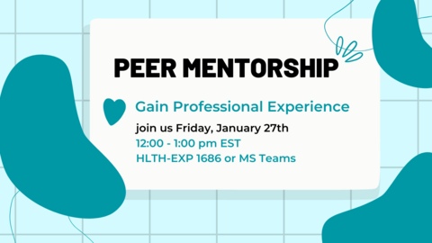 Peer Mentorship - January