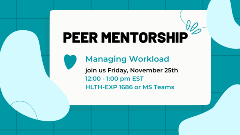 Peer Mentorship - November