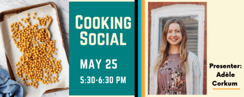 Rescheduled cooking social event