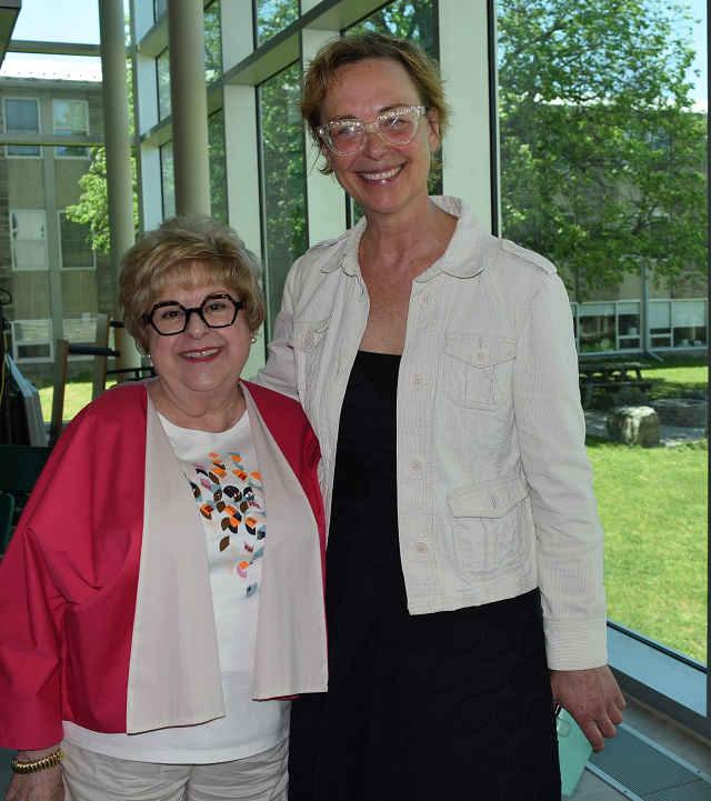 Ellen Sue Mesbur and Trish Van Katwyk