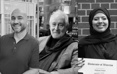 (L to R): George Stroubakis, Patrick Matlock, and Khadijah Vakily