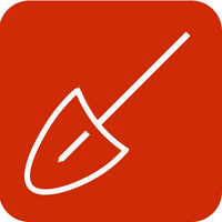 a shovel