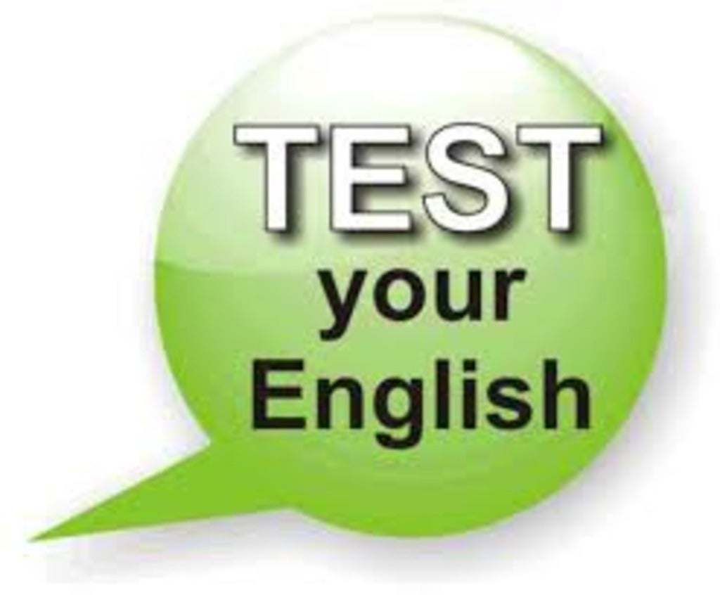 Text, test your english