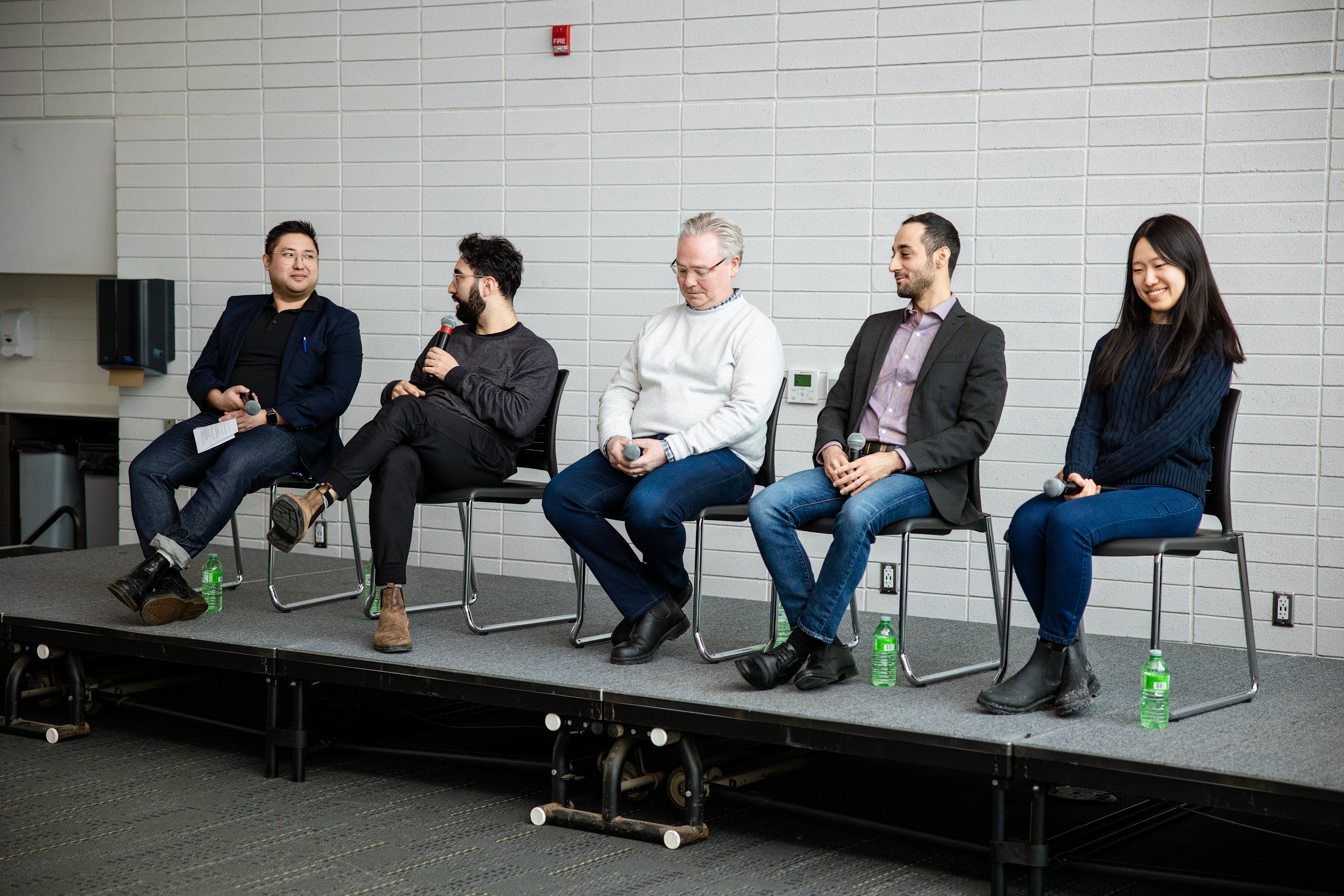 Winter 2024 Alumni Fireside Chat - Stage