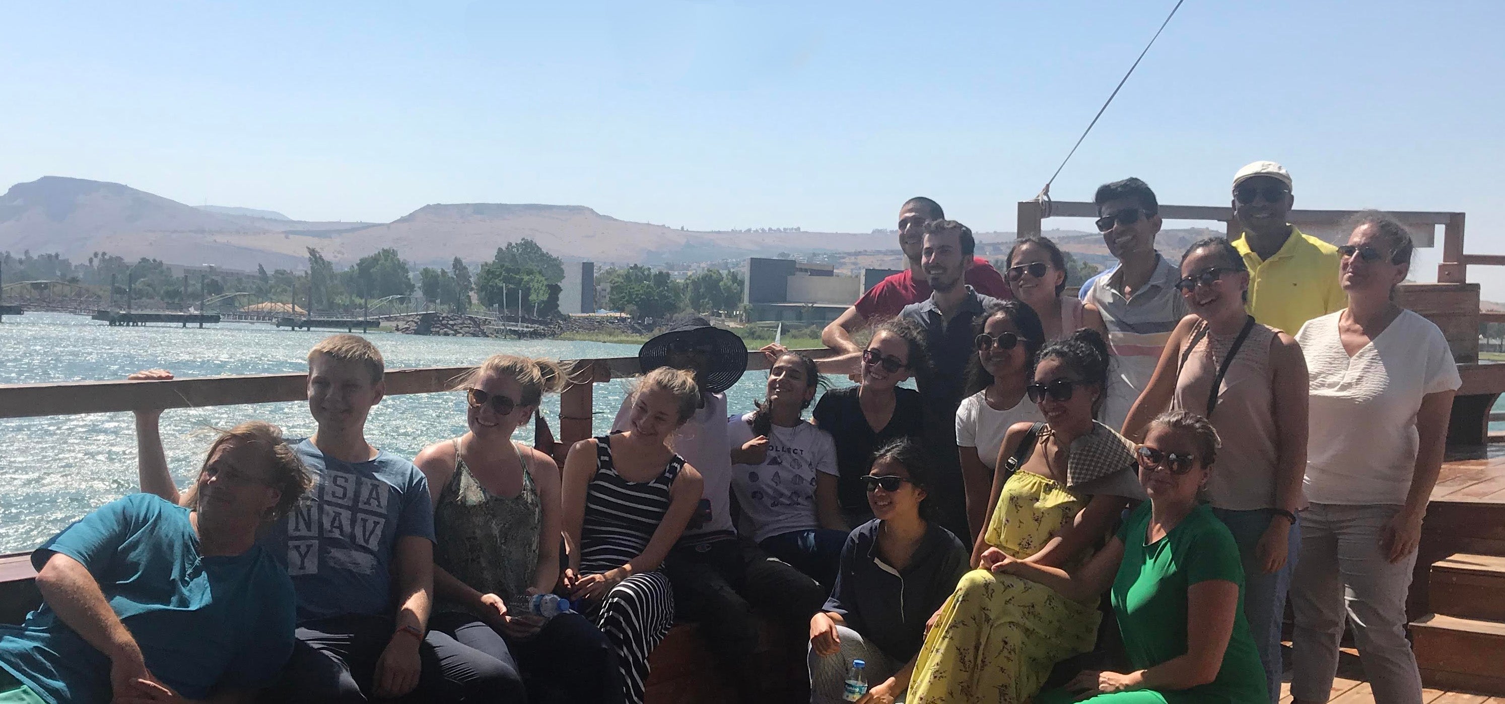 SCI 230 students in Israel