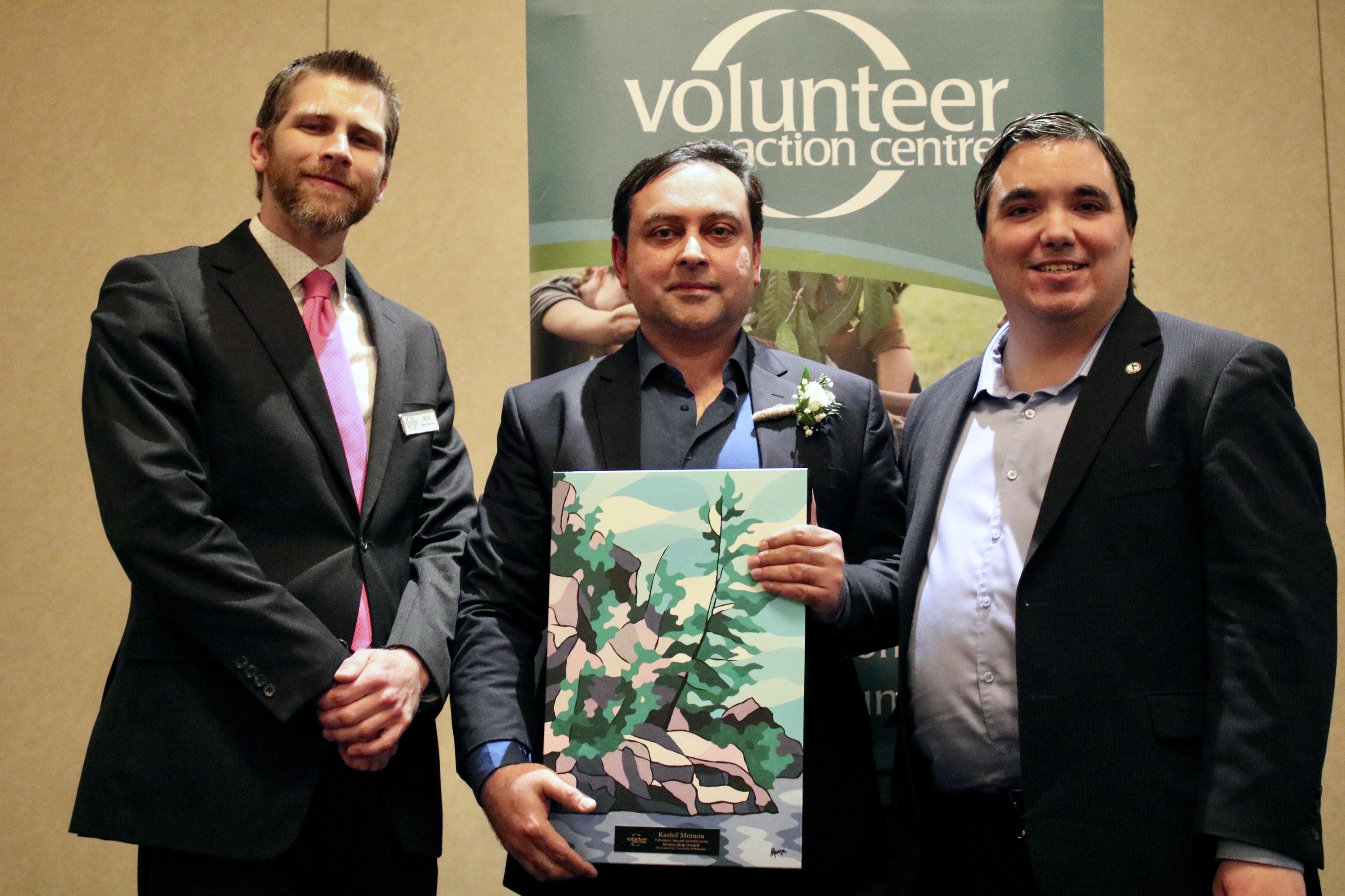 Dr. Kashif Memon honoured at the Volunteer Impact Awards