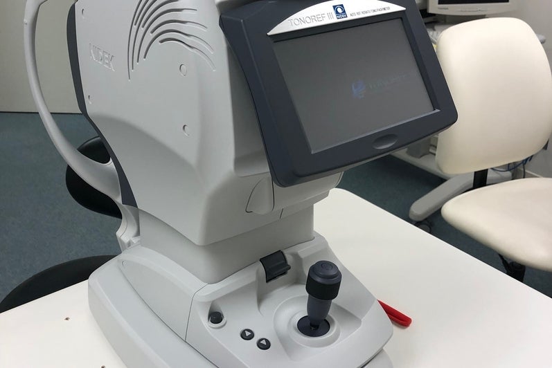Optometry: Nidek Auto Refractometer
