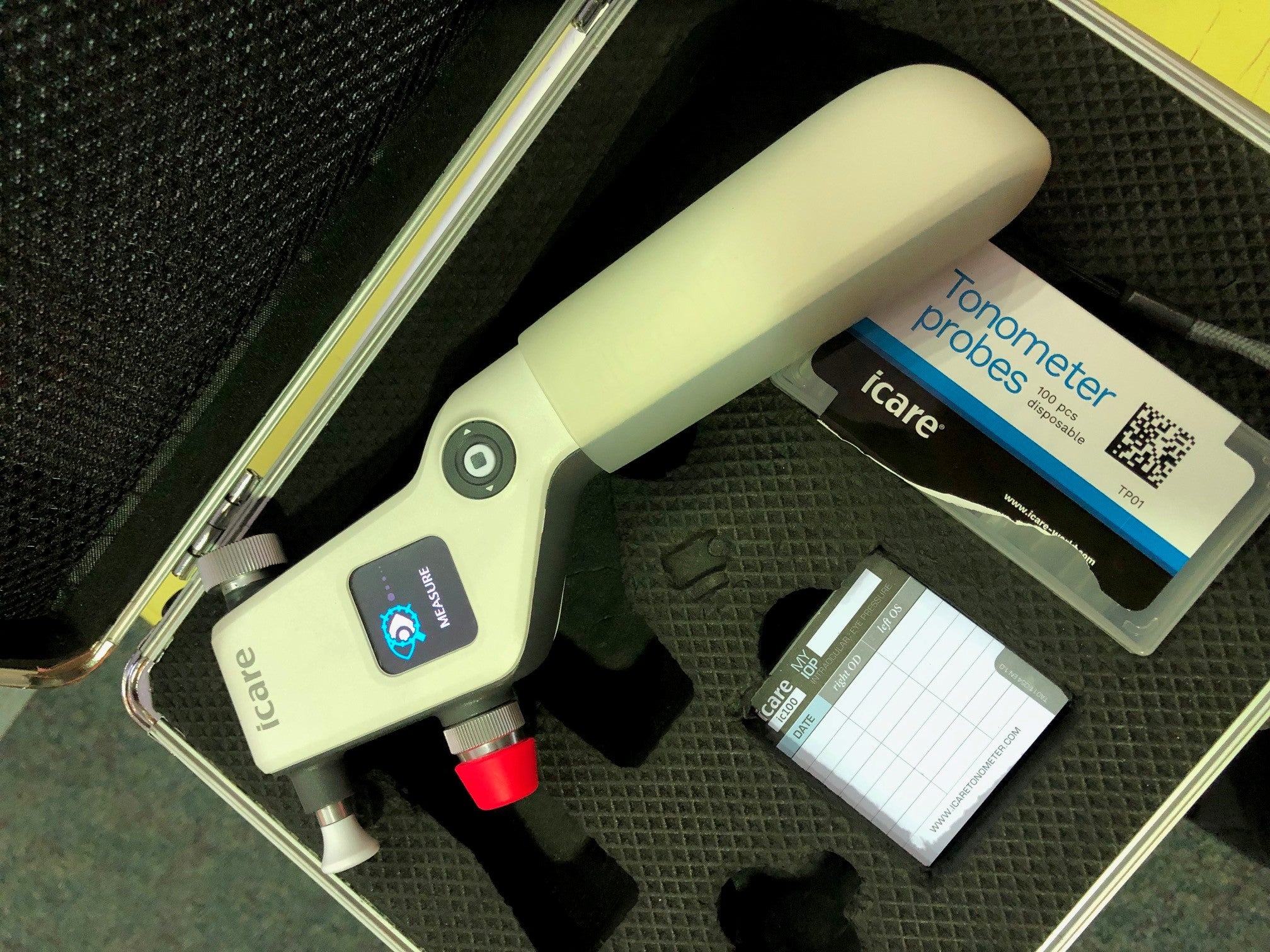 Optometry: iCare Handheld Tonometer
