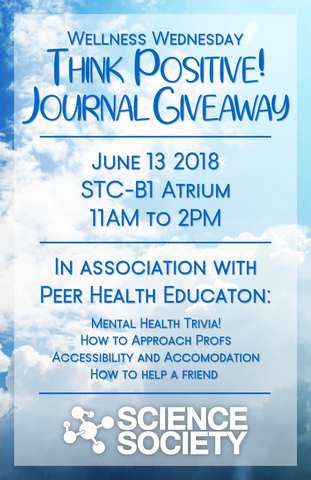 Journal Giveaway Poster