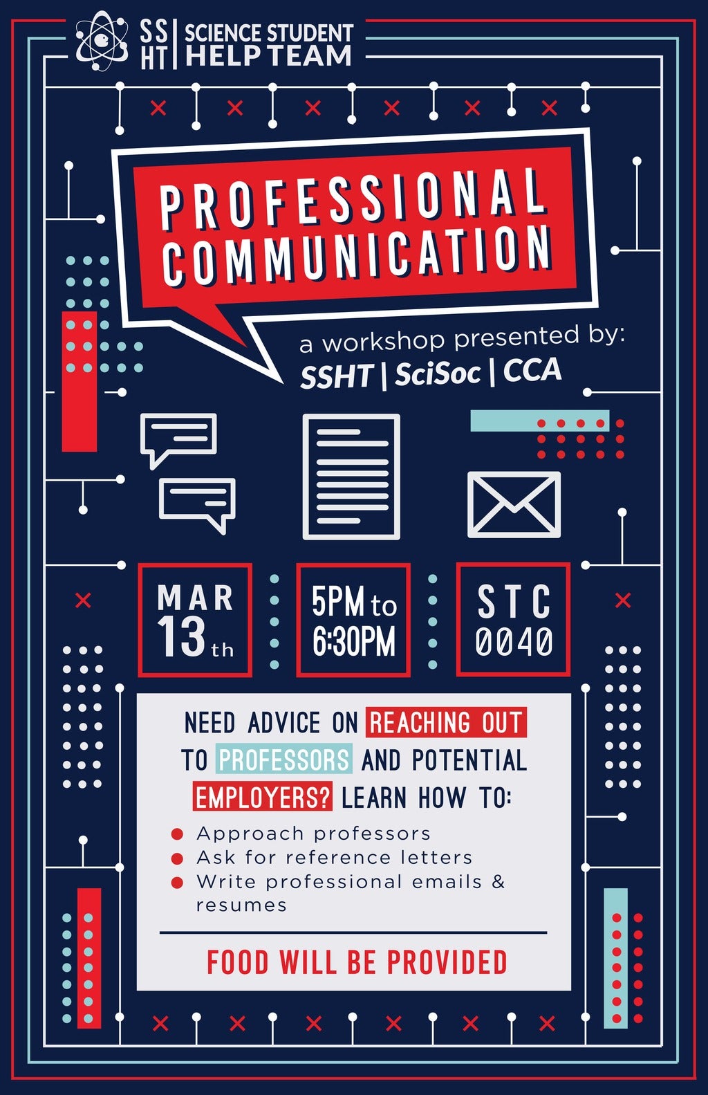 Professional communication poster