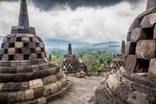 borobudur temple, picture taken by student on exchange