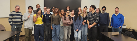 Chemistry students at Apotex