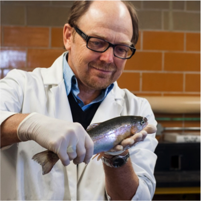 Brian Dixon holding a fish