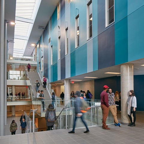 Science Teaching Complex interior.