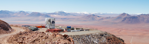 The Fred Young Submillimeter Telescope.